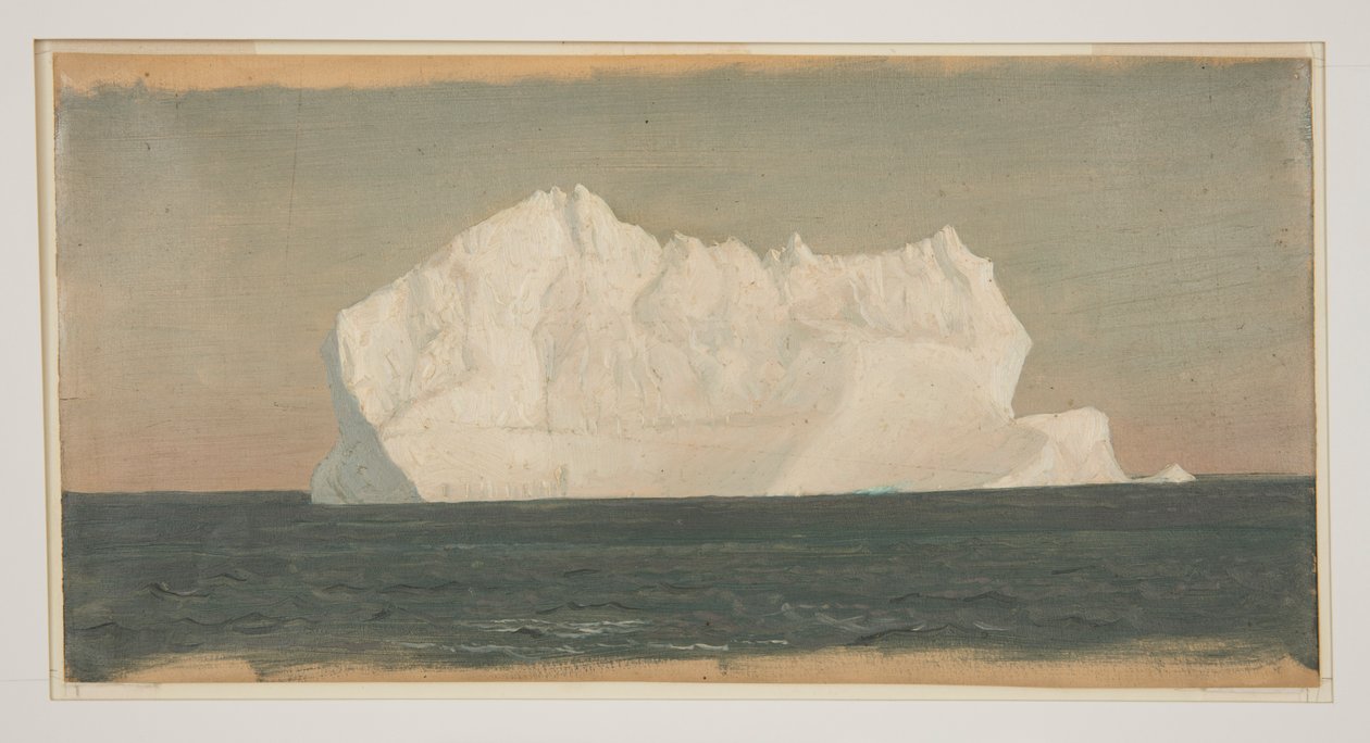 Lebegő jéghegy alkotó: Frederic Edwin Church