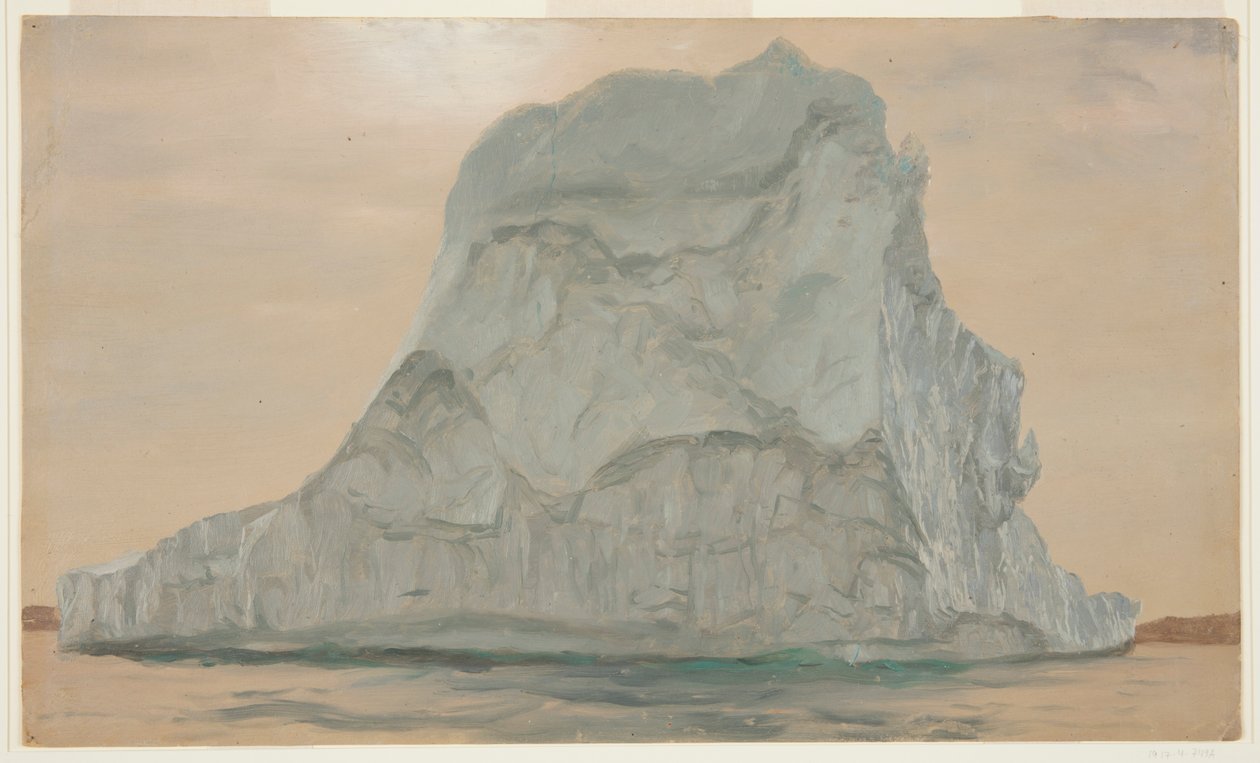 Szürke jéghegy alkotó: Frederic Edwin Church