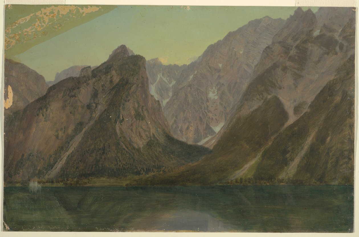 Koenigssee, Berchtesgaden, Bajorország alkotó: Frederic Edwin Church