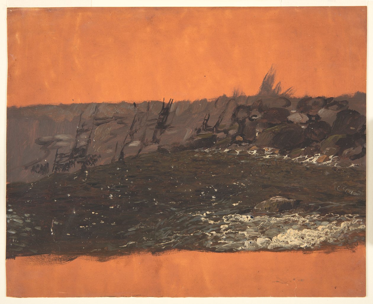 Maine Coast alkotó: Frederic Edwin Church