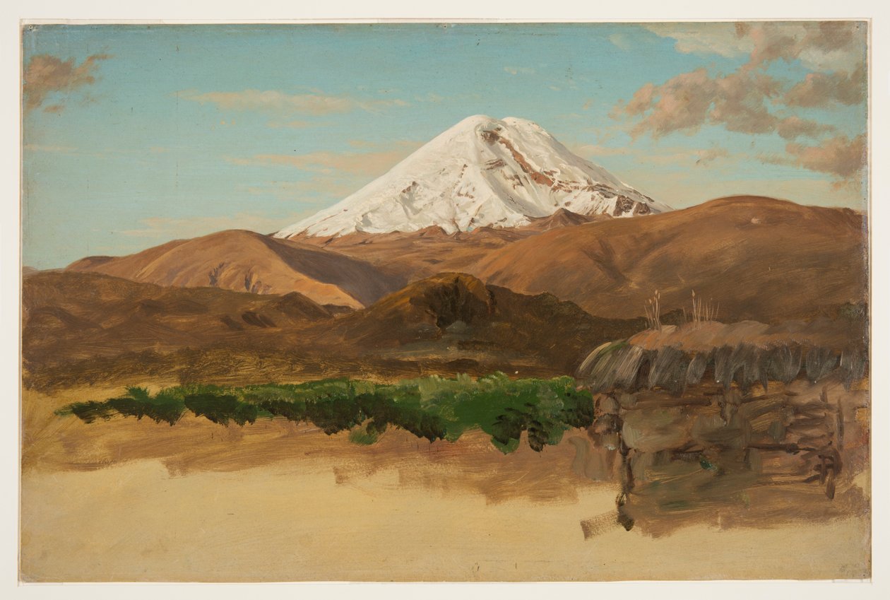 Chimborazo hegy alkotó: Frederic Edwin Church