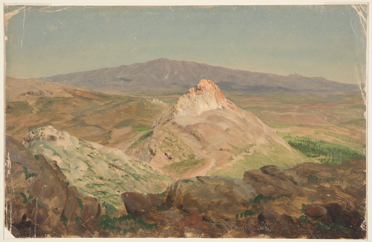 Pentelicus-hegy alkotó: Frederic Edwin Church