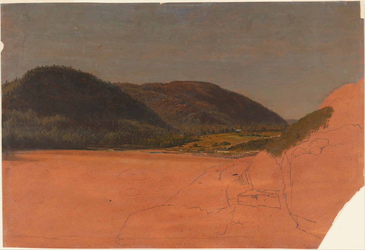 Mt. Desert Island , táj alkotó: Frederic Edwin Church