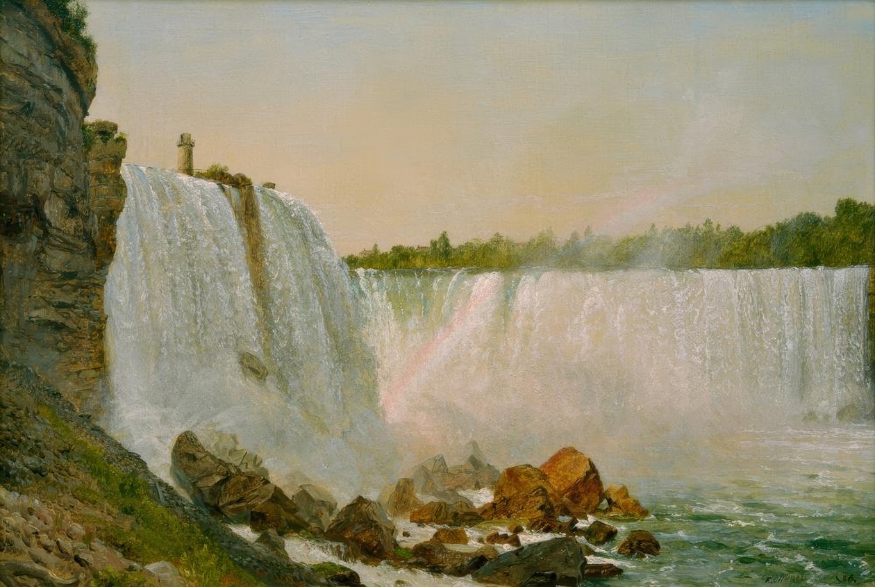 Niagara vízesés alkotó: Frederic Edwin Church