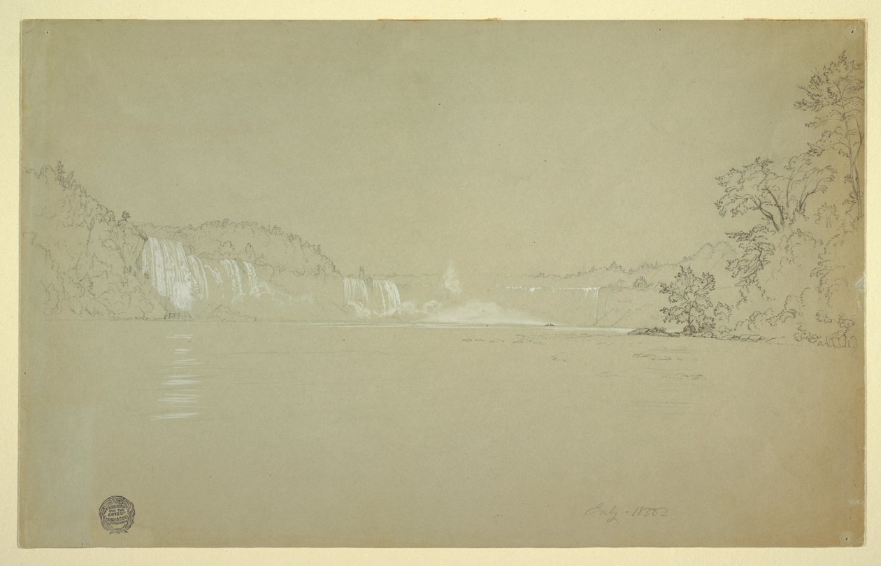Niagara vízesés alkotó: Frederic Edwin Church