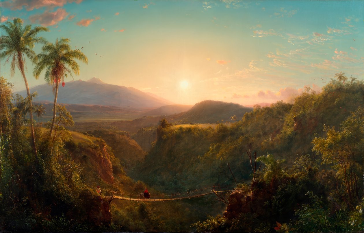 Pichincha alkotó: Frederic Edwin Church