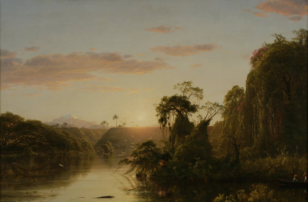 Jelenet a Magdalénáról, 1854 alkotó: Frederic Edwin Church