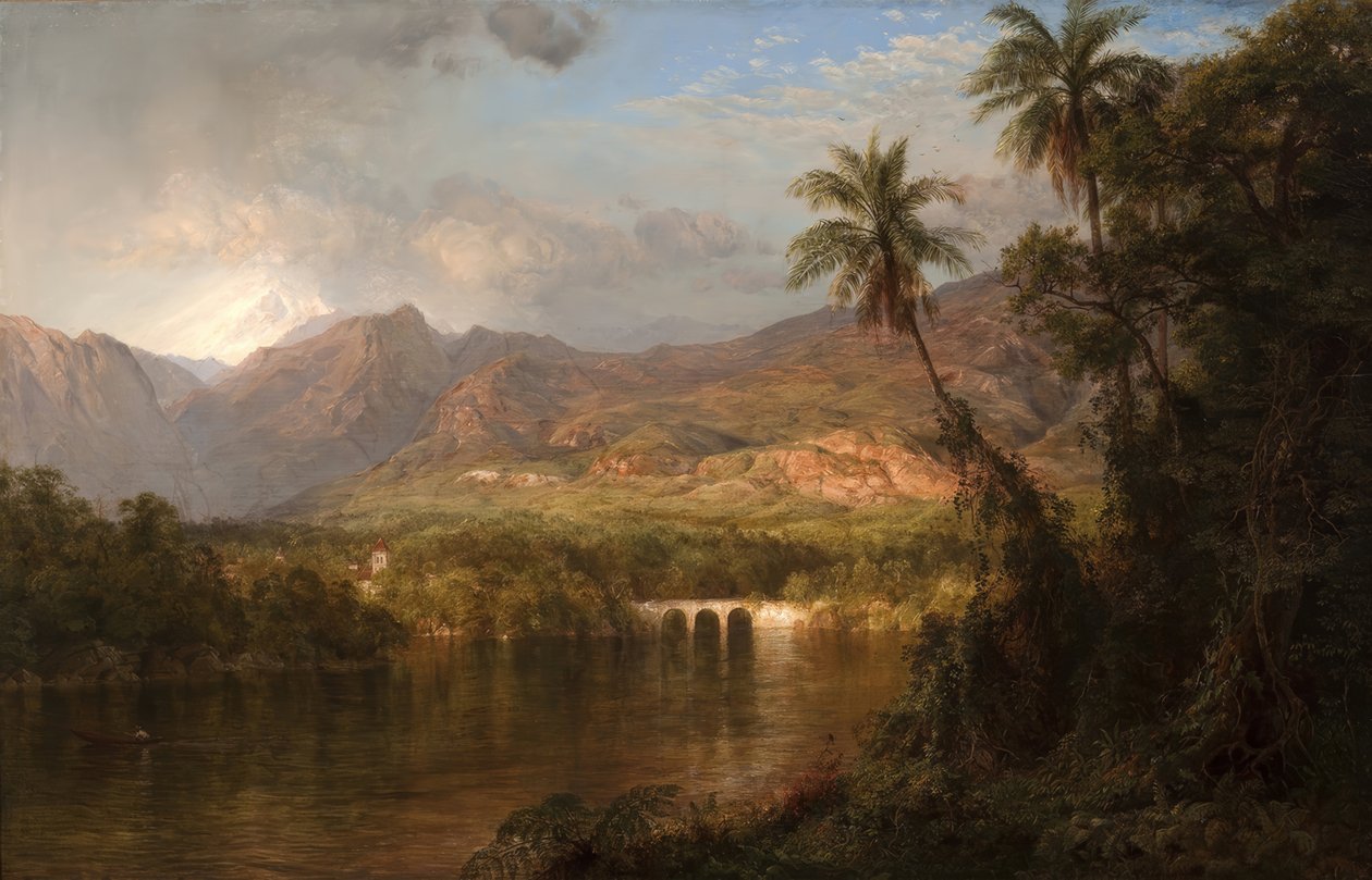 Dél-amerikai táj alkotó: Frederic Edwin Church