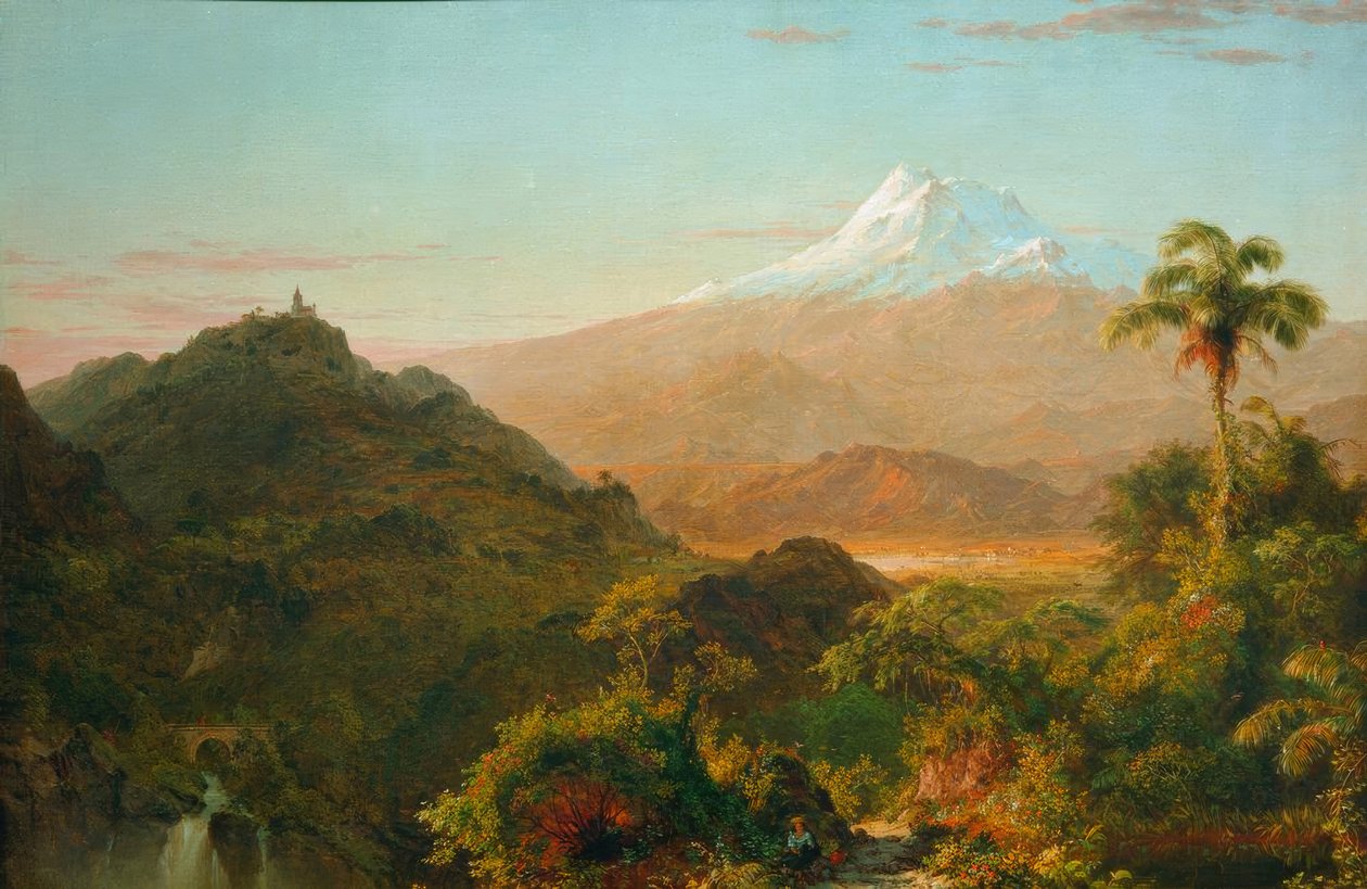 Dél-amerikai táj alkotó: Frederic Edwin Church