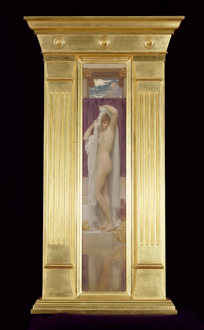 A psziché fürdője alkotó: Frederic Leighton