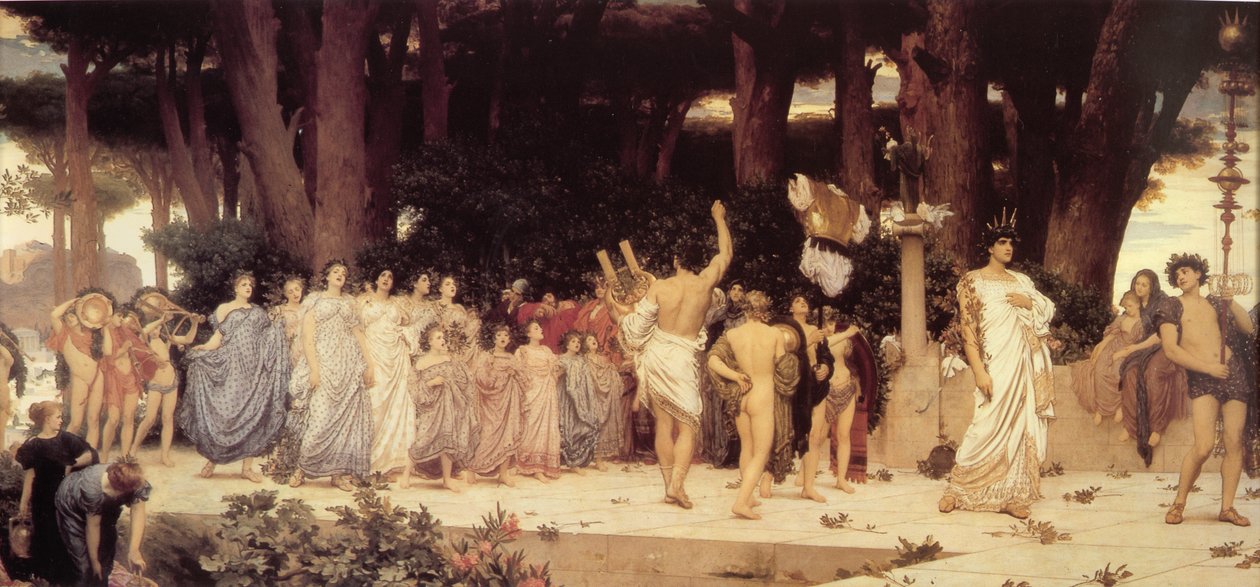 A Daphnephoria alkotó: Frederic Leighton