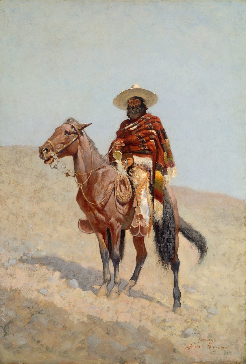 Egy mexikói vaquero alkotó: Frederic Remington