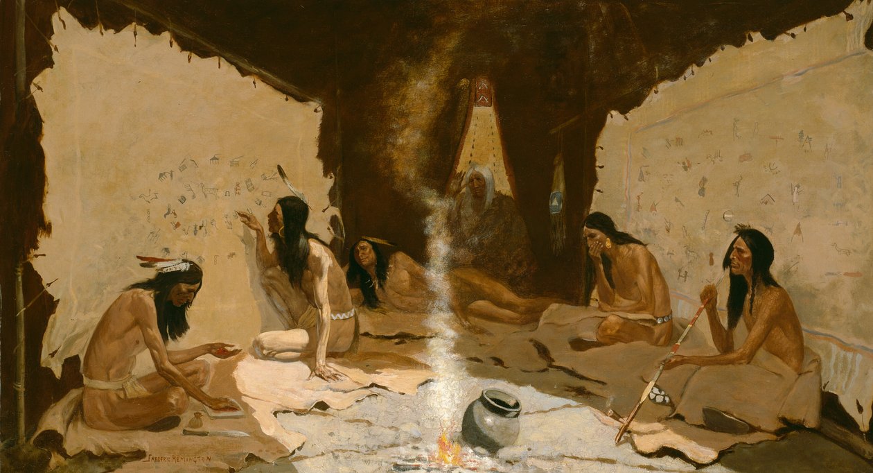 A törzs történészei alkotó: Frederic Remington