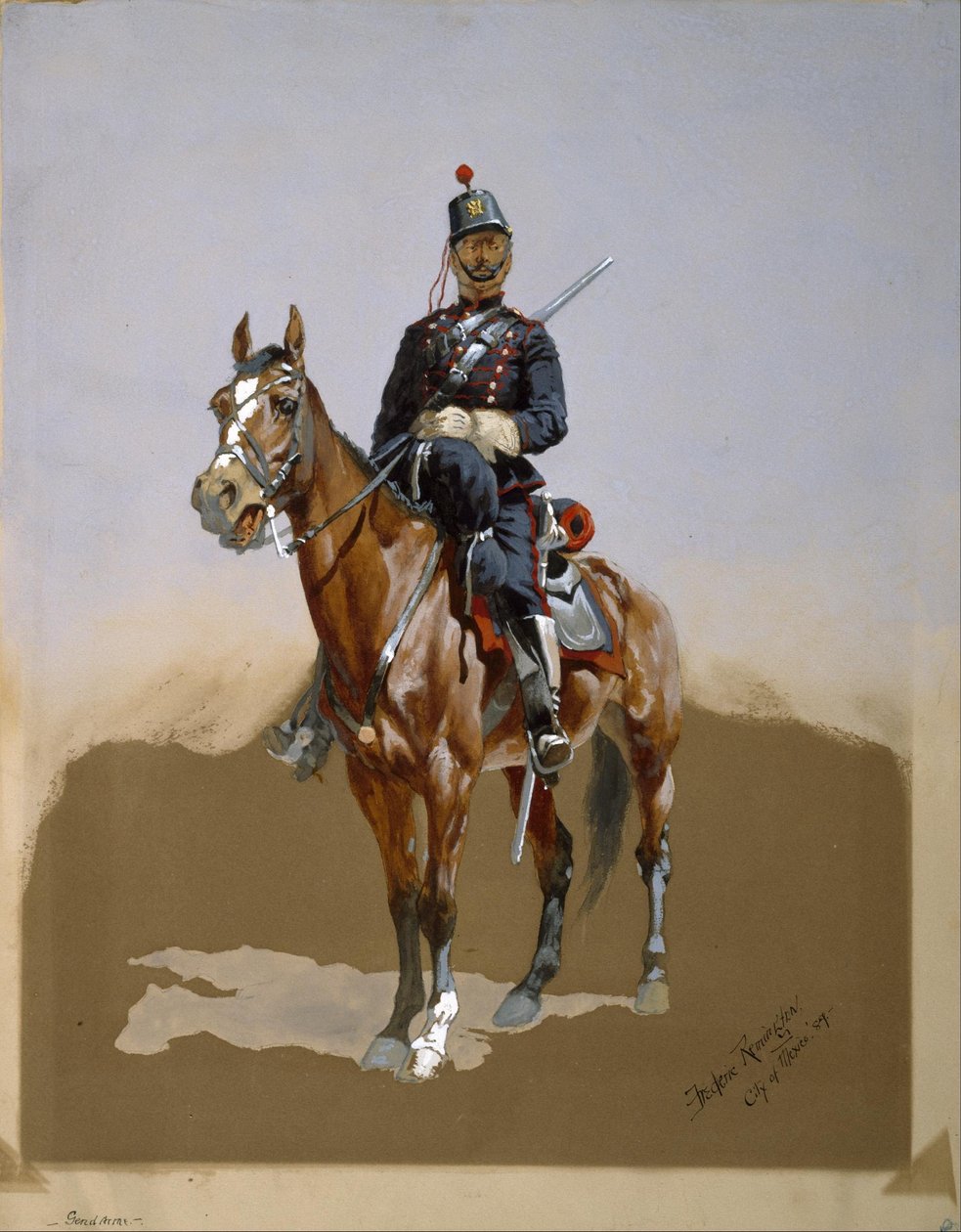 A csendőrség alkotó: Frederic Remington