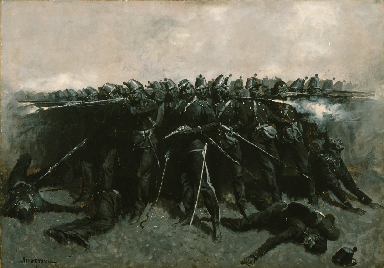 A gyalogsági tér alkotó: Frederic Remington