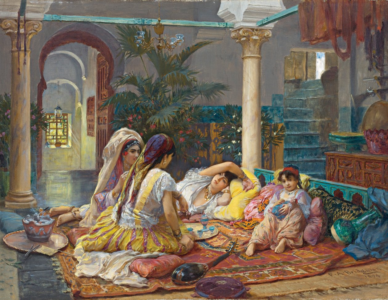 A Haremban alkotó: Frederick Arthur Bridgman