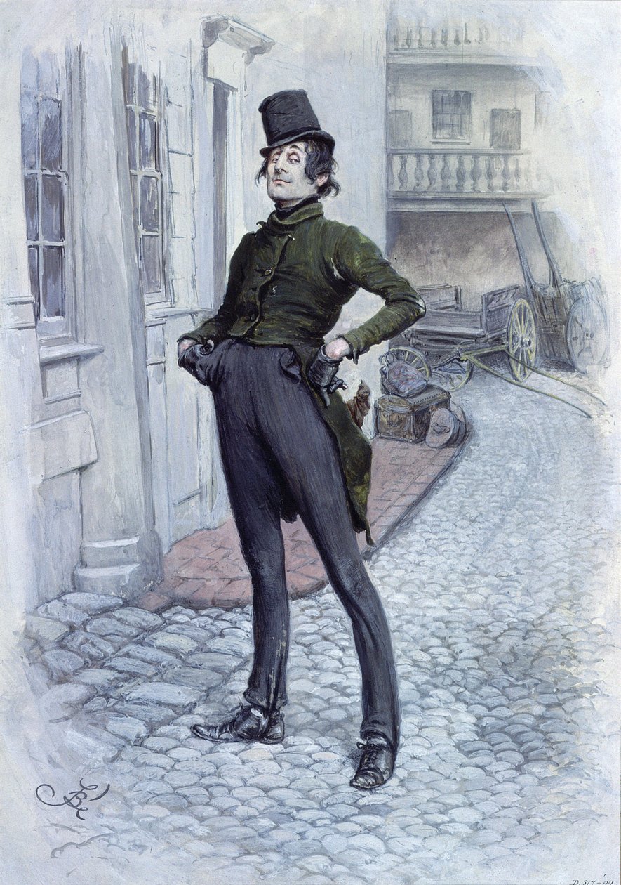 Mr. Alfred Jingle alkotó: Frederick Barnard