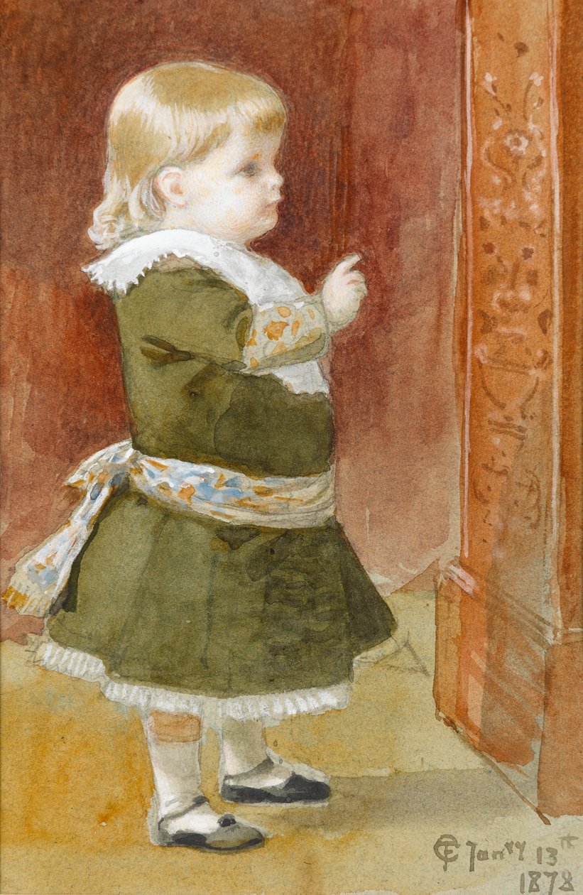 Frederica, 1878 (wc papíron) alkotó: Frederick Goodall