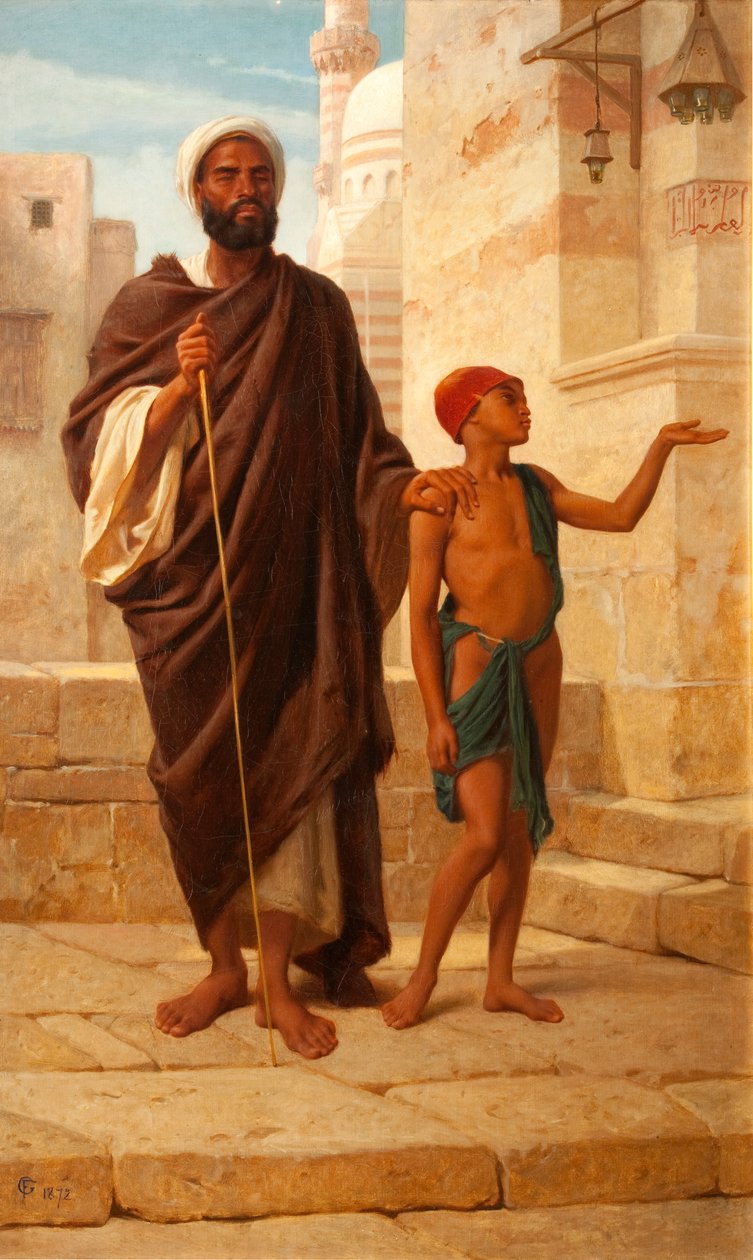 A vak koldus, 1872 alkotó: Frederick Goodall