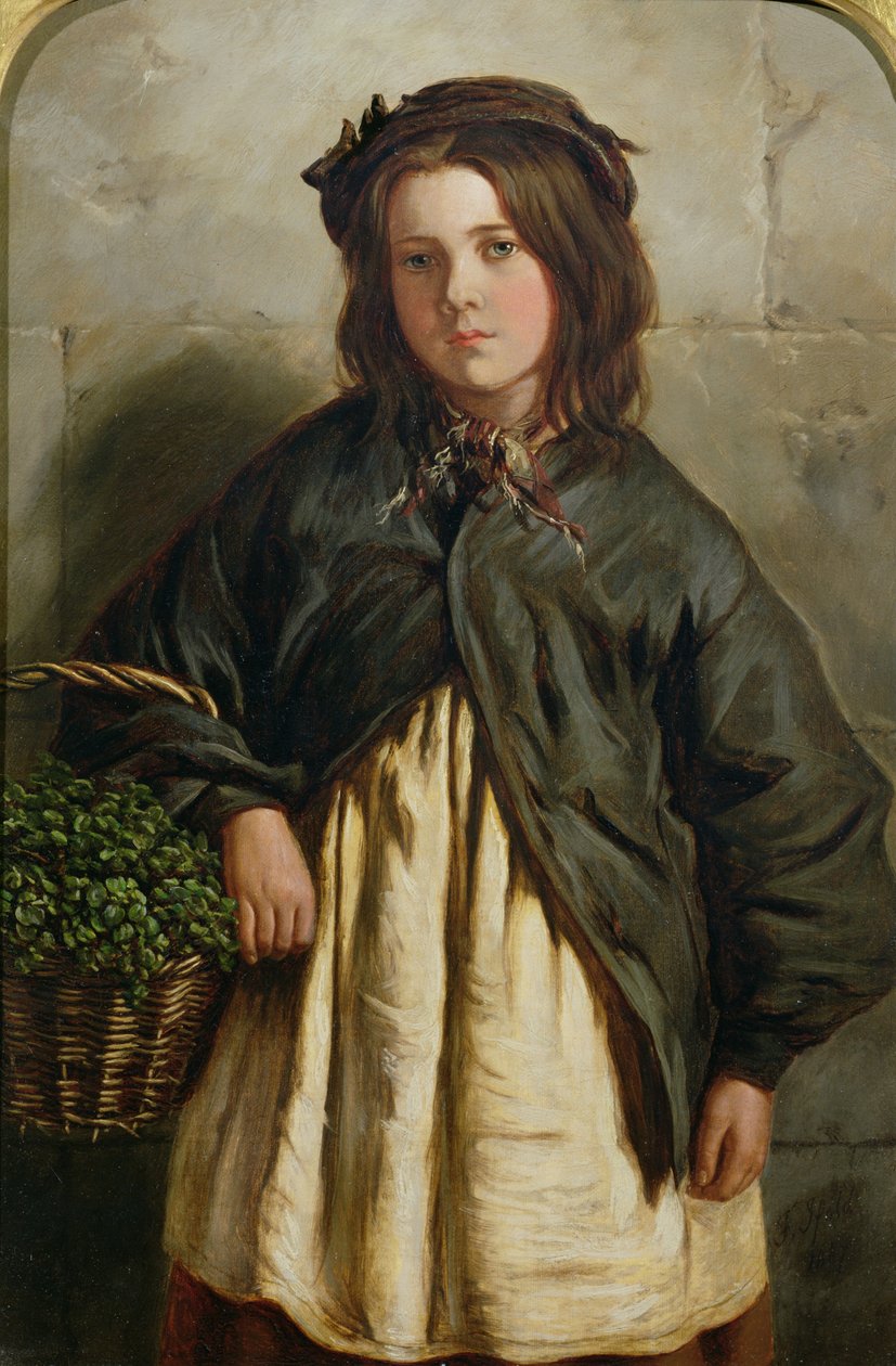 Vízitorma lány, 1867 alkotó: Frederick Ifold