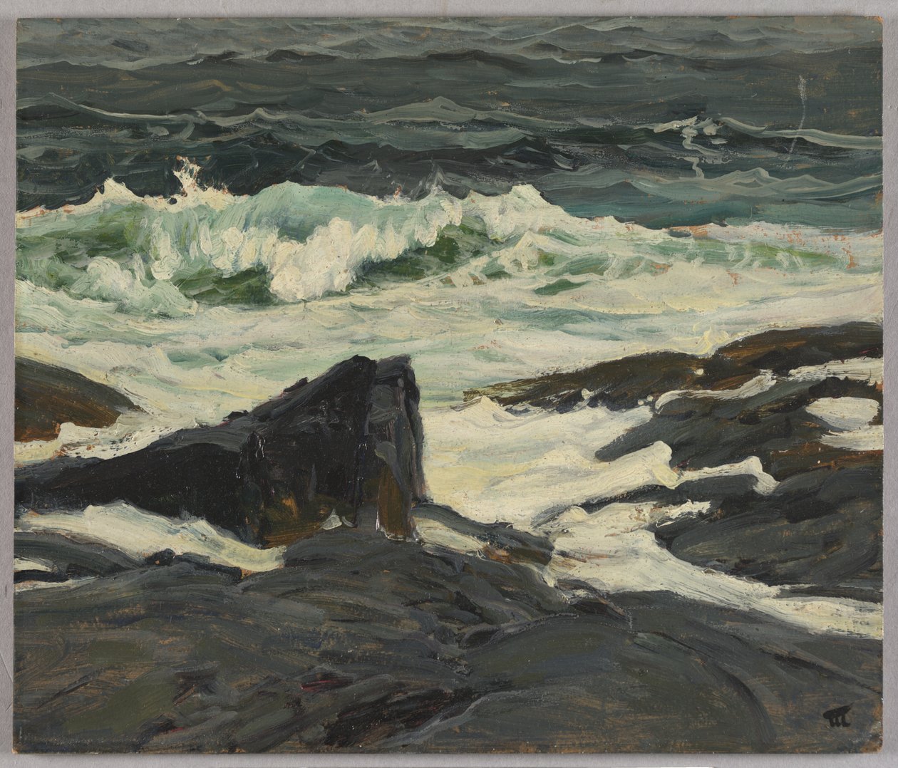 Tengeri tájkép alkotó: Frederick Judd Waugh