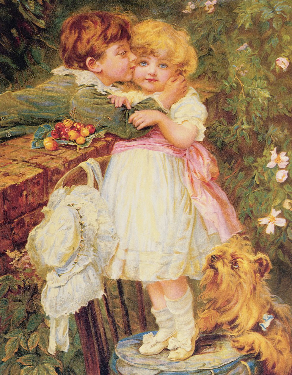 A kertfal fölött alkotó: Frederick Morgan