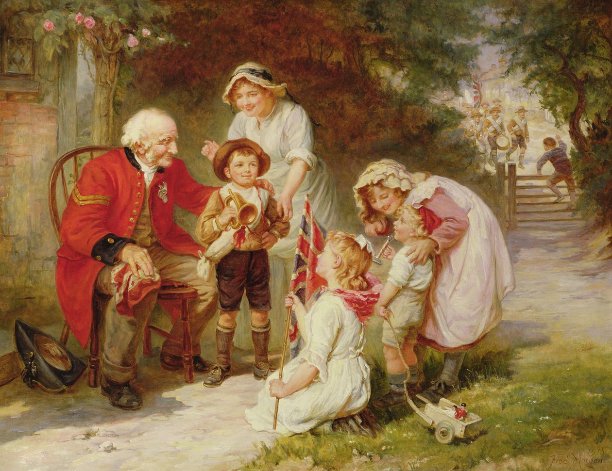 Az öreg katona alkotó: Frederick Morgan