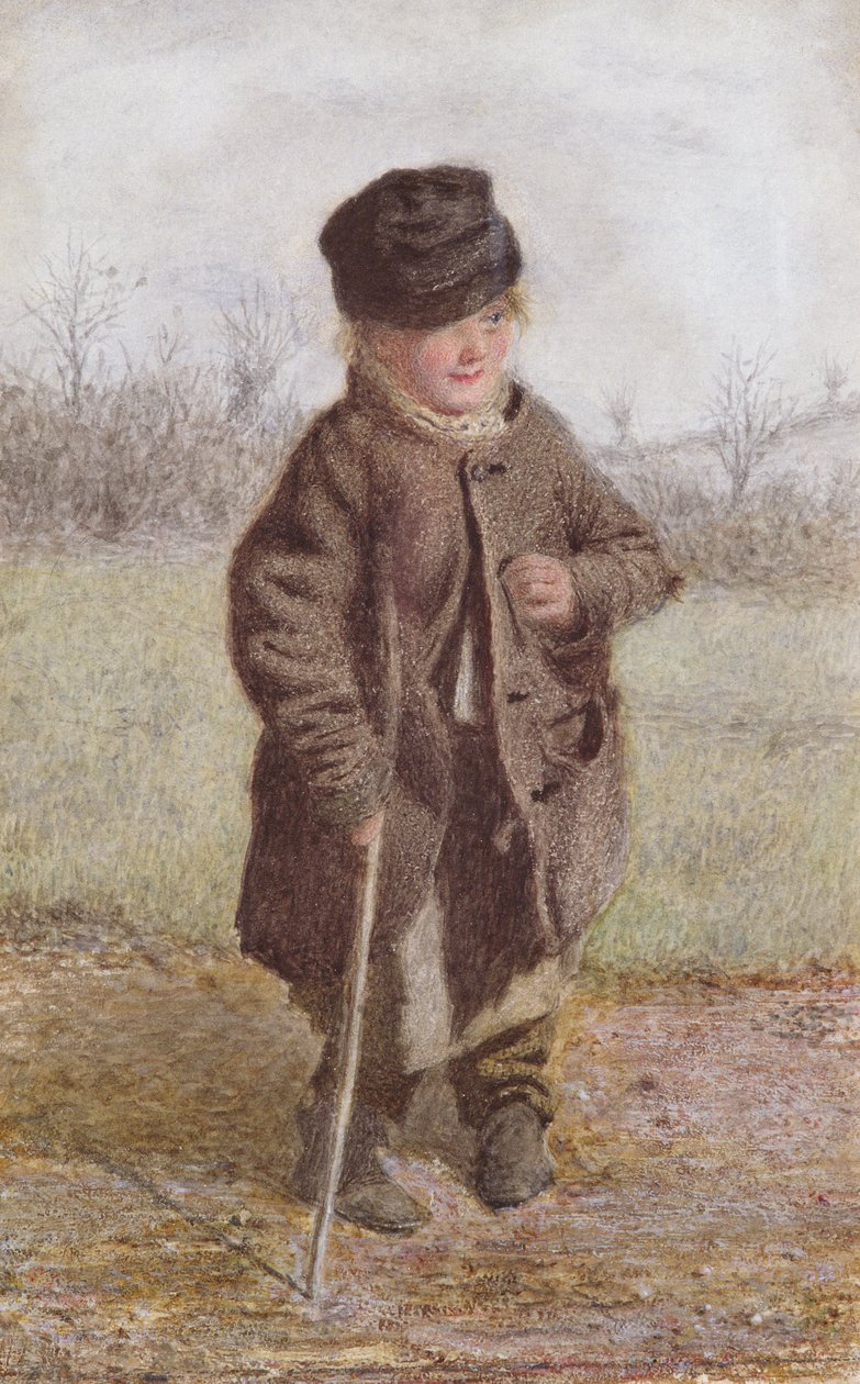 A Croydon Cowboy (wc papíron) alkotó: Frederick Walker