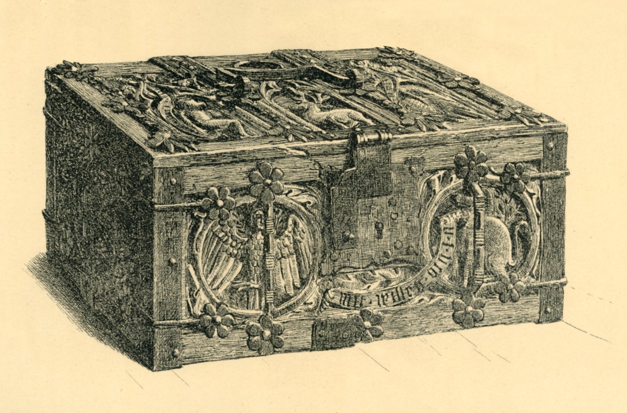 Koporsó, c1400, 1881. alkotó: Frederick Albert Slocombe