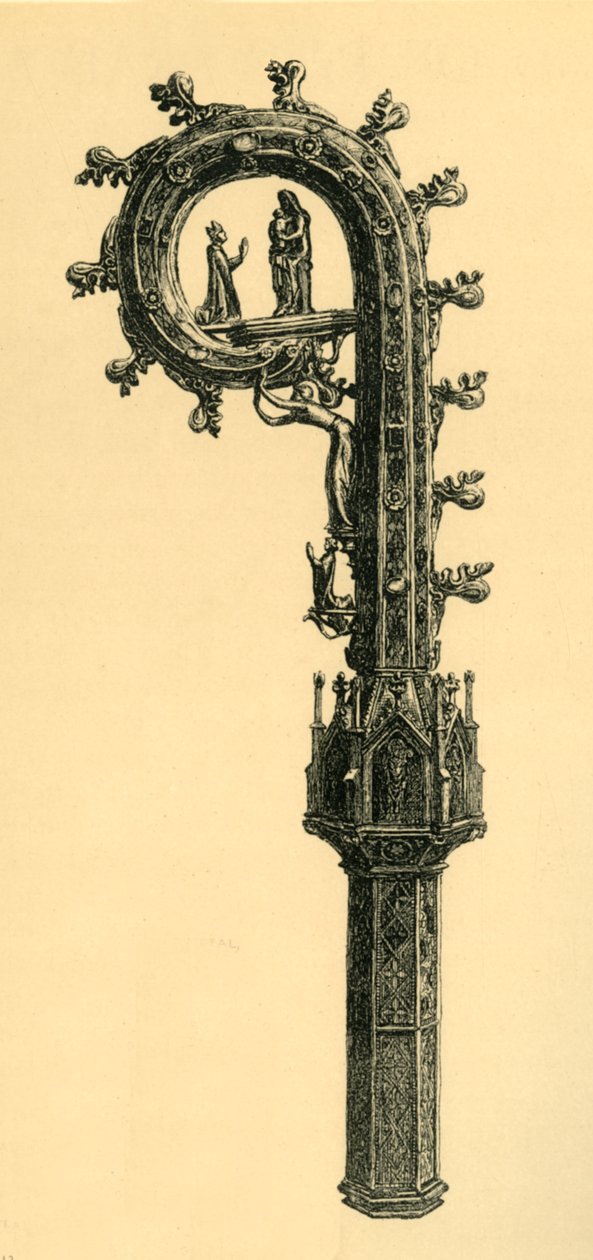 A Reichenau Crozier, 1351, 1881. alkotó: Frederick Albert Slocombe