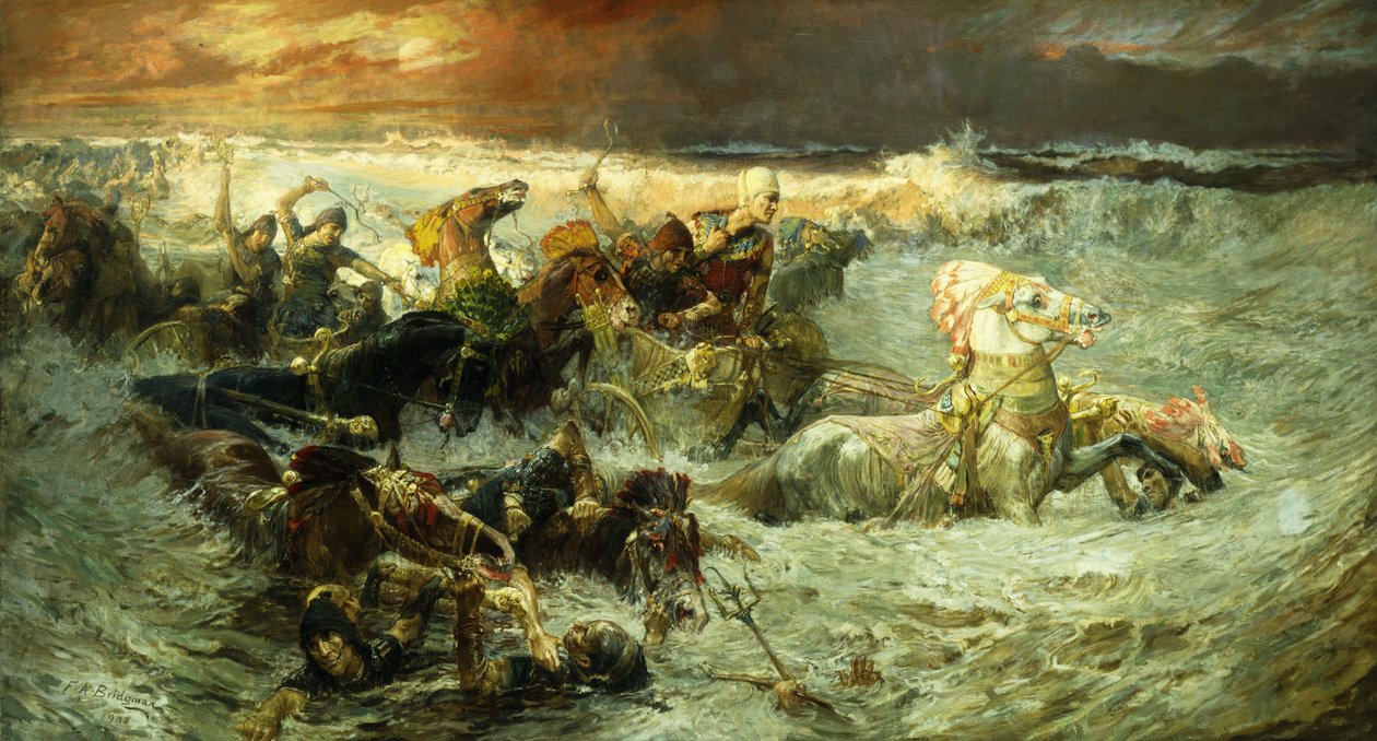 A vizek újraegyesülése, 1900 alkotó: Frederick Arthur Bridgman
