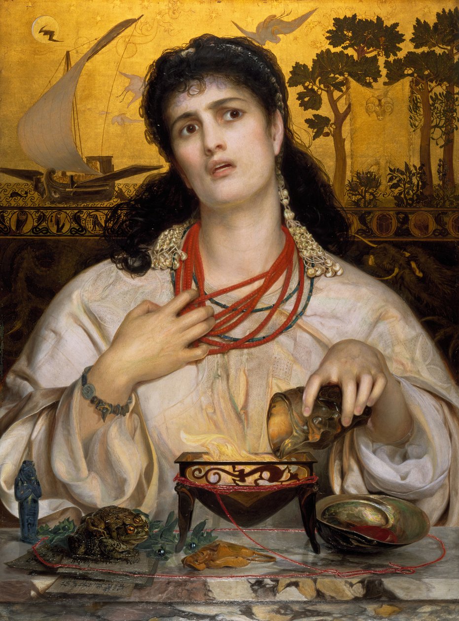 Médea, 1868. alkotó: Frederick Augustus Sandys