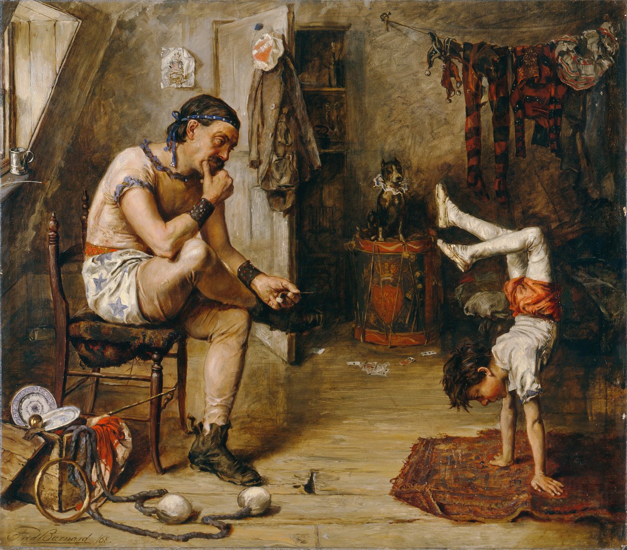 Egy ruhapróba alkotó: Frederick Barnard