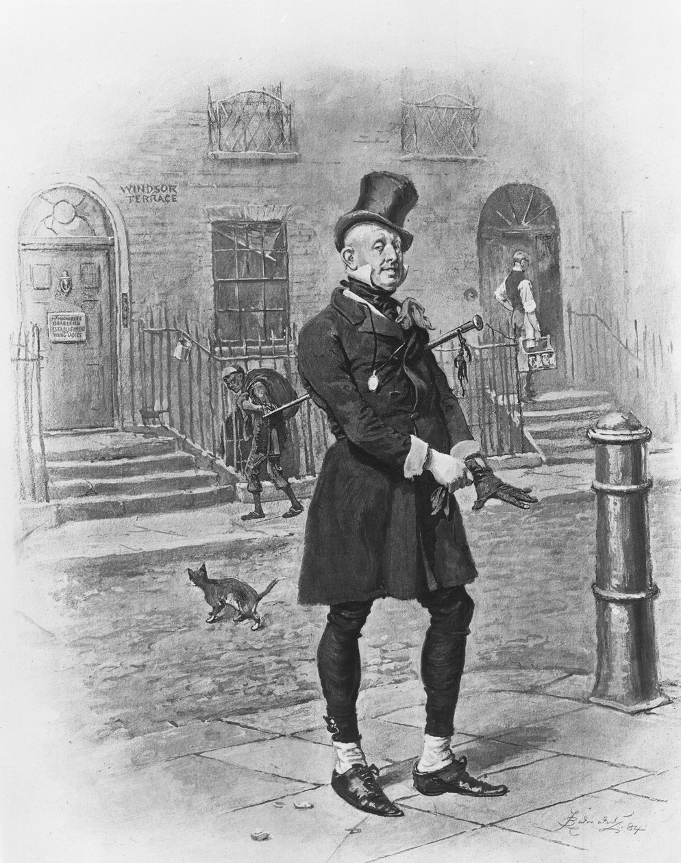 Micawber úr, 1880 alkotó: Frederick Barnard
