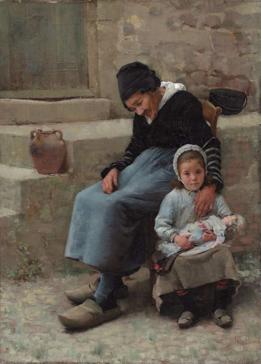 A nagymama kényelmét alkotó: Frederick Brown