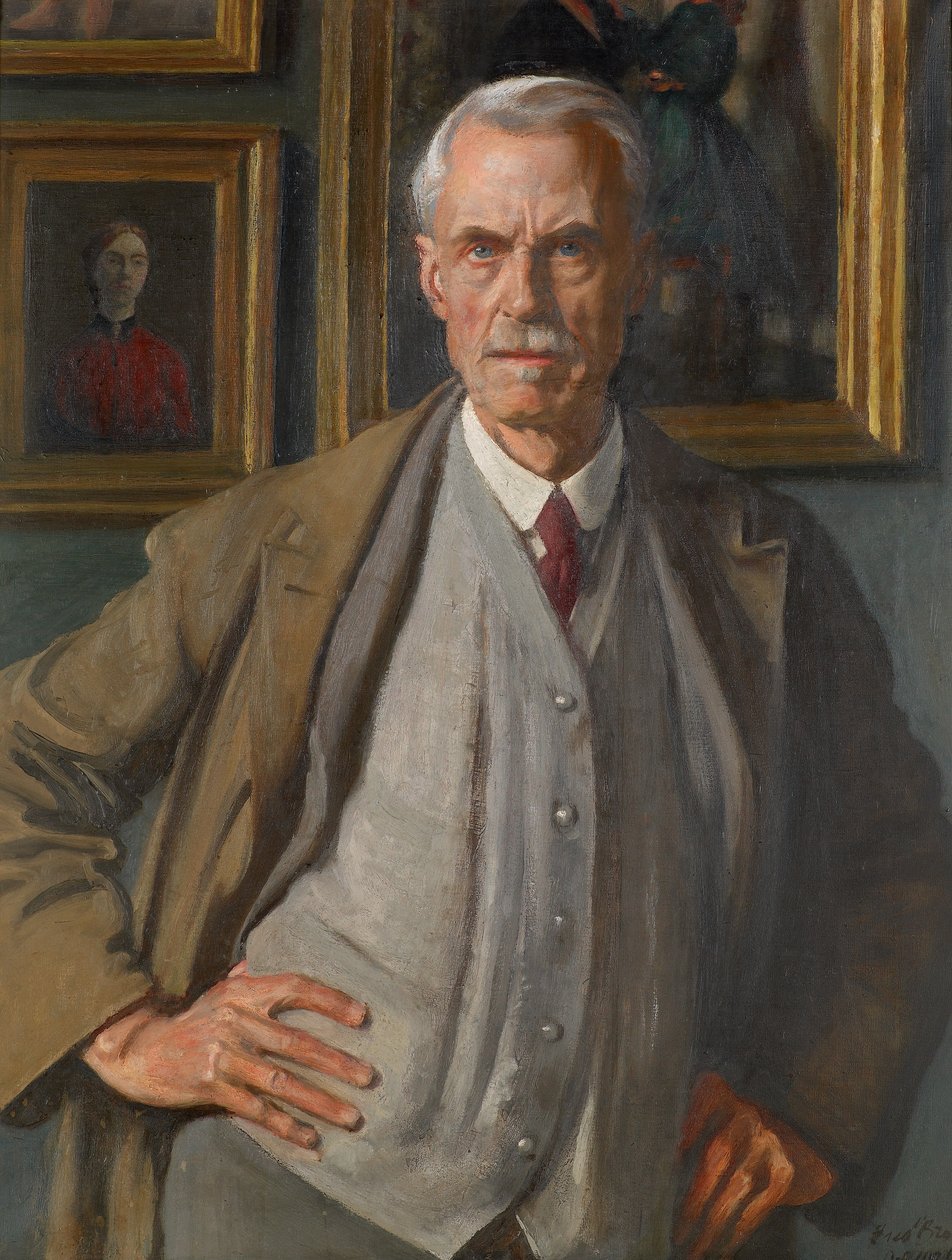 A művész portréja alkotó: Frederick Brown