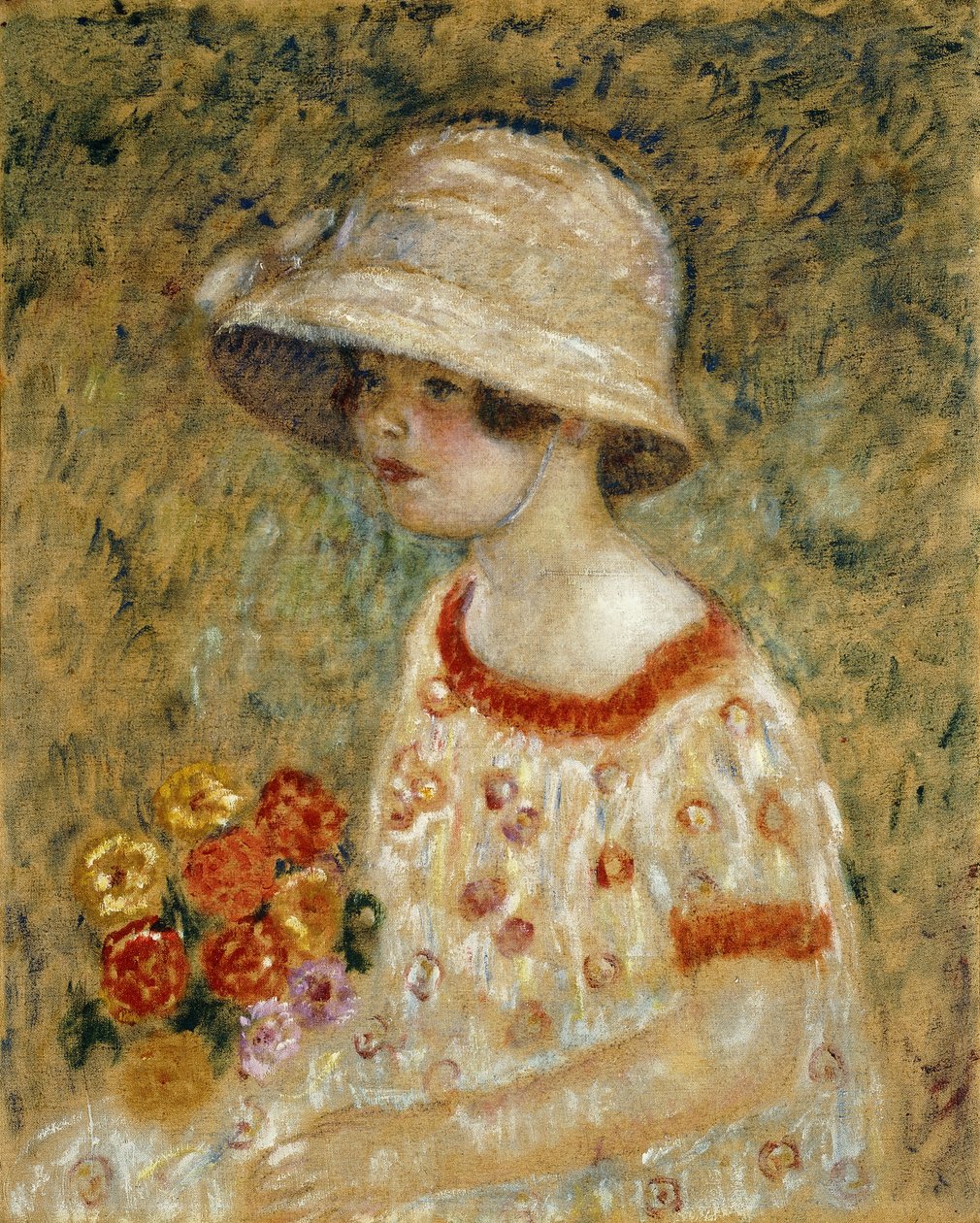 Frances Kilmer portréja alkotó: Frederick Carl Frieseke