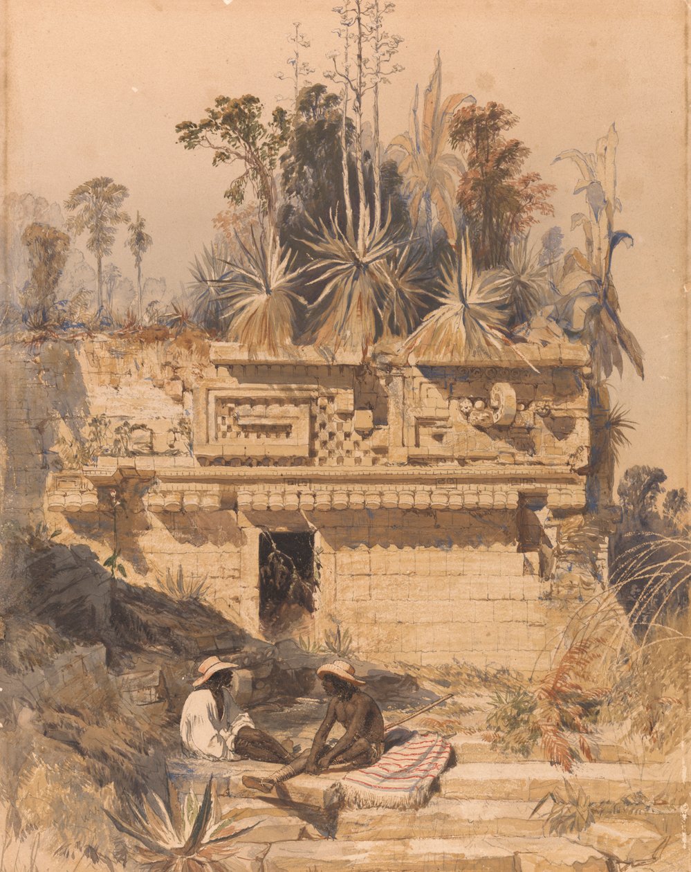 Romok Sabachche-ban alkotó: Frederick Catherwood