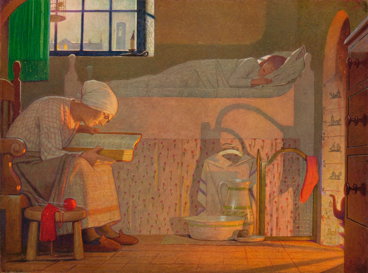 A szó, 1922 alkotó: Frederick Cayley Robinson