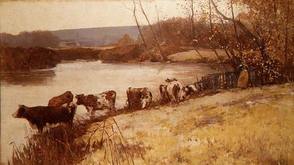 Marlotte, Seine és Marne alkotó: Frederick Charles Vipont Ede