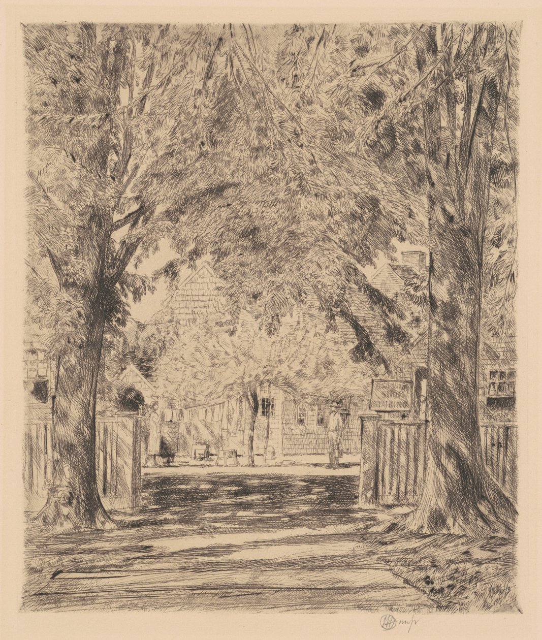 Egy Easthamptoni idill, 1923. alkotó: Frederick Childe Hassam