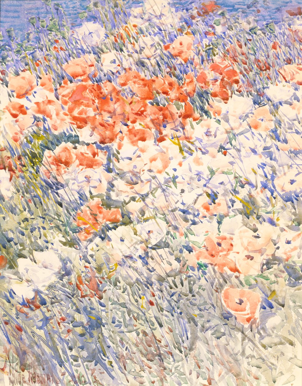 A Szigetkert, 1892. alkotó: Frederick Childe Hassam