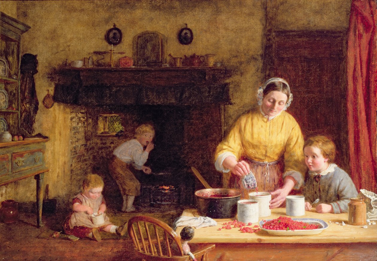 A lekvár tartósítása alkotó: Frederick Daniel Hardy