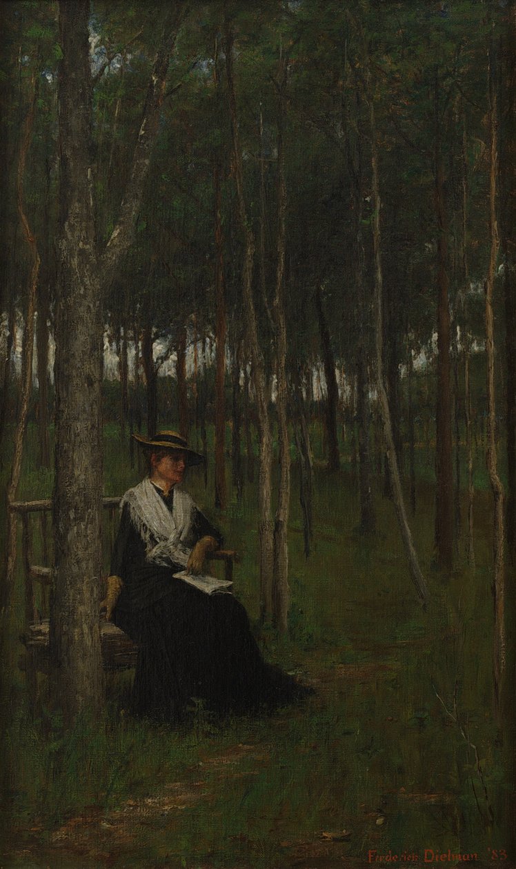 Álmodozás, 1883 alkotó: Frederick Dielman