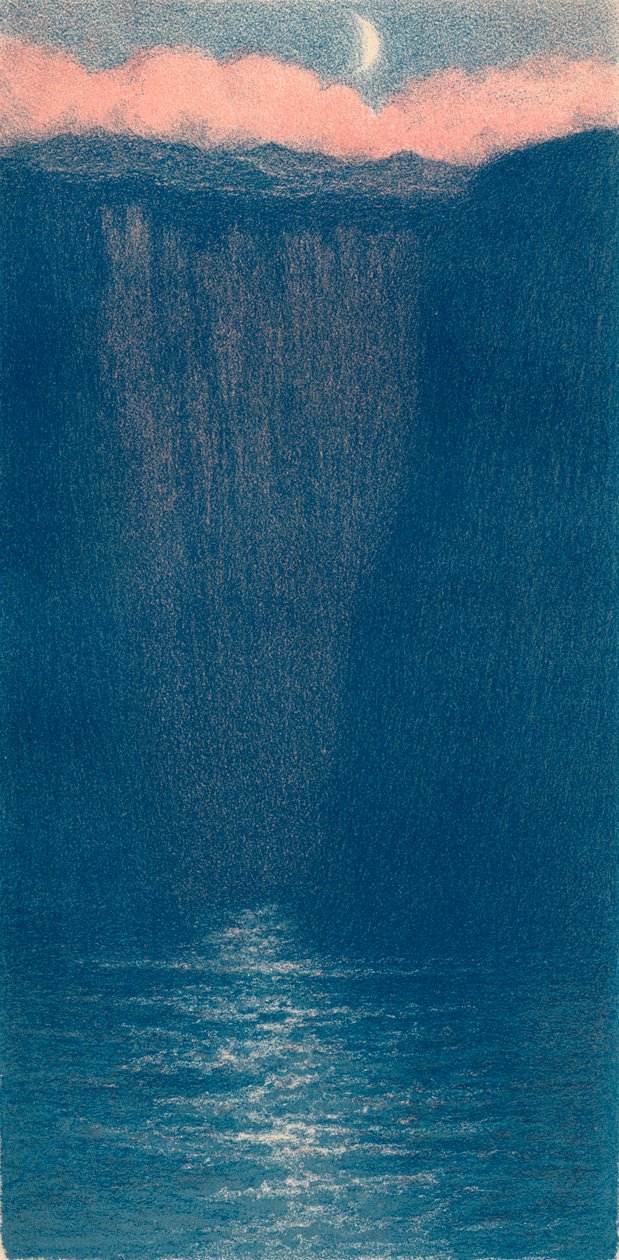 „Auto-Lithograph by F. F. Foottet”, c1900 alkotó: Frederick Francis Foottet