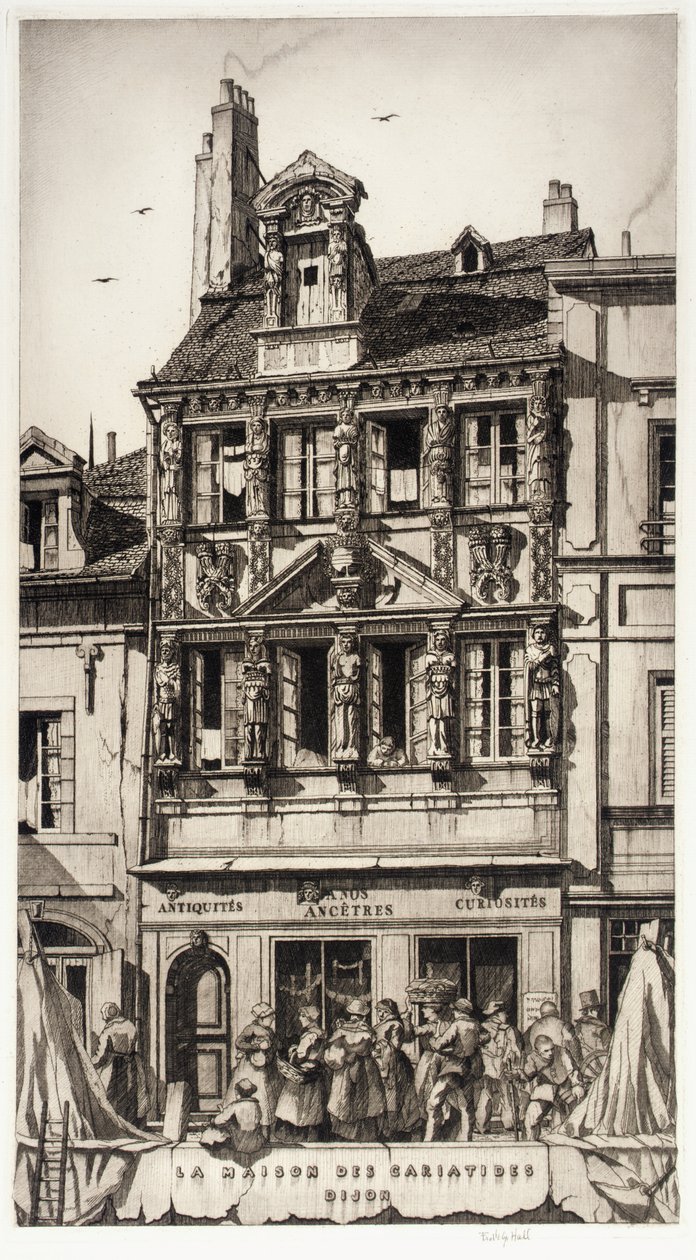 La Maison des Cariatides, Dijon alkotó: Frederick G. Hall