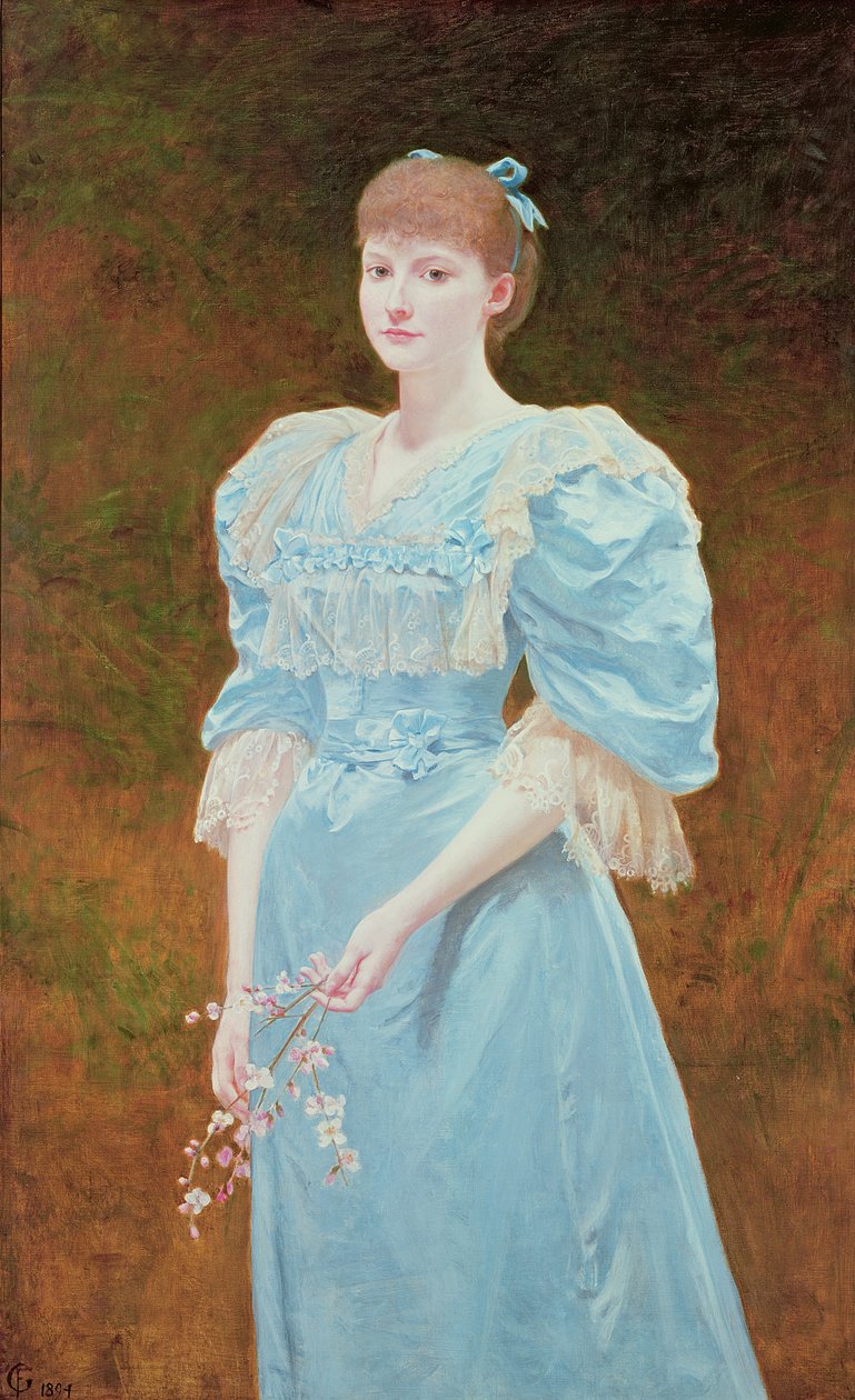 Rica – lánya, 1894 alkotó: Frederick Goodall