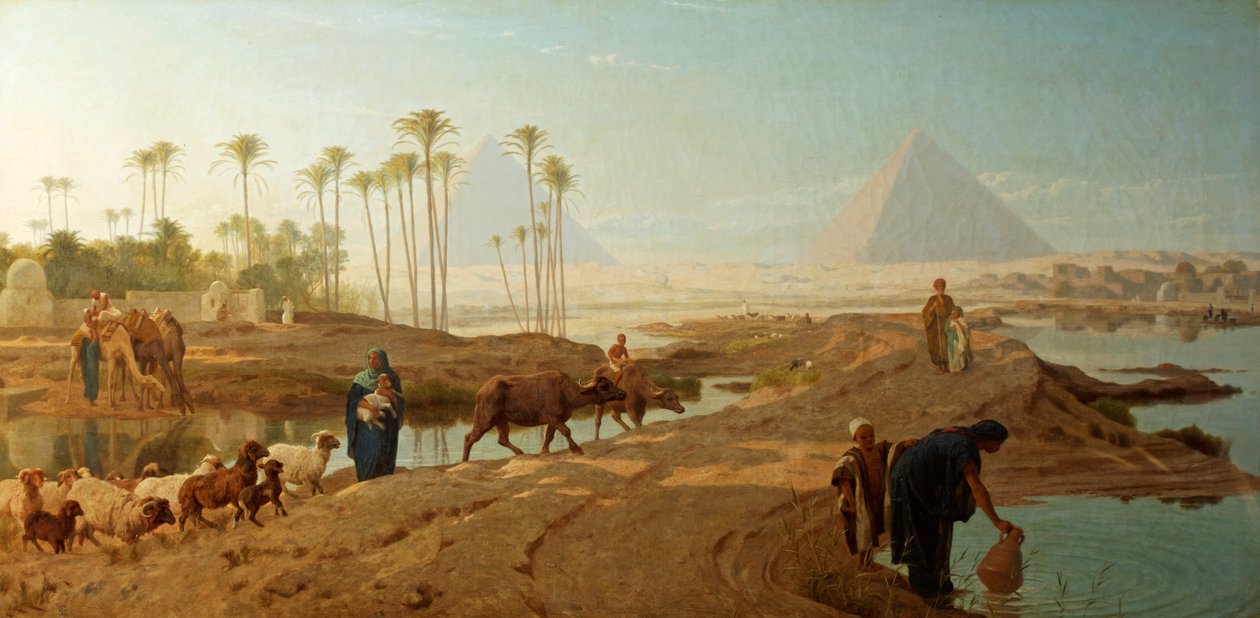 A Nílus süllyesztése alkotó: Frederick Goodall