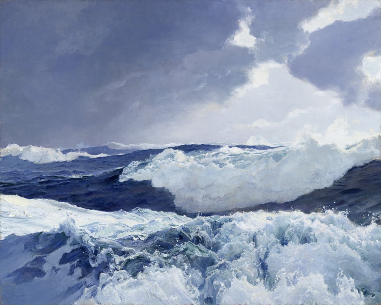 Közép-óceán alkotó: Frederick Judd Waugh