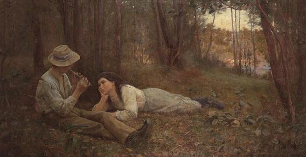 A fuvolajátékos alkotó: Frederick McCubbin